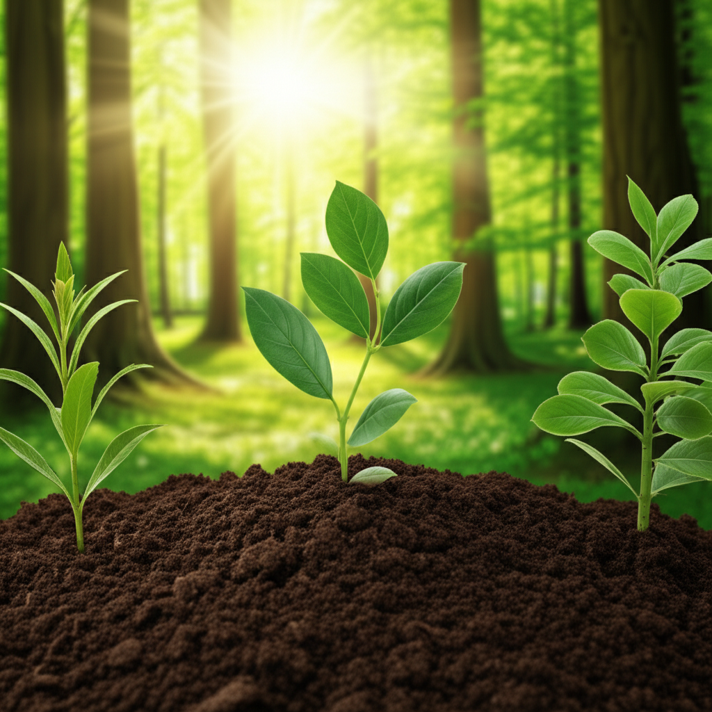 Generate a high-quality, relevant image prompt for an article about: Método Incrível: Compostagem