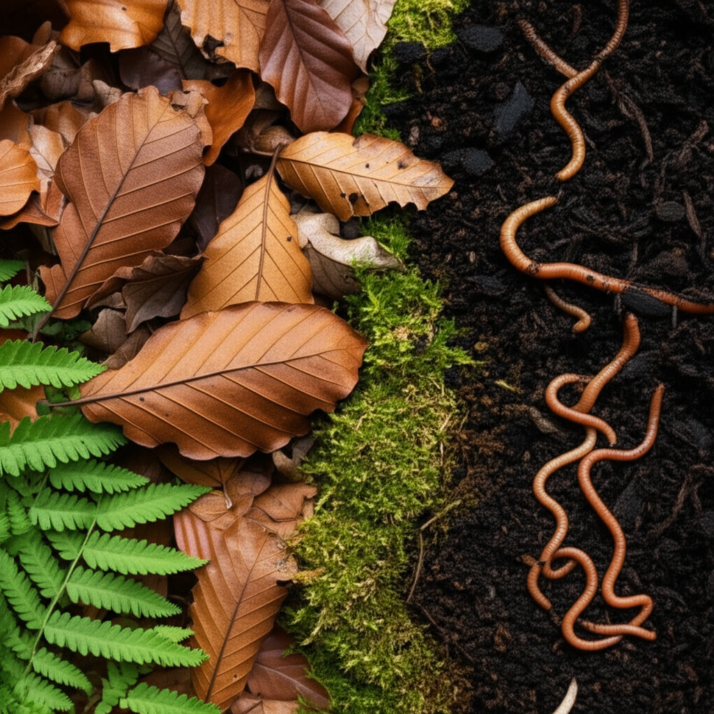 Generate a high-quality, relevant image prompt for an article about: Compostagem Humana: Alternativa