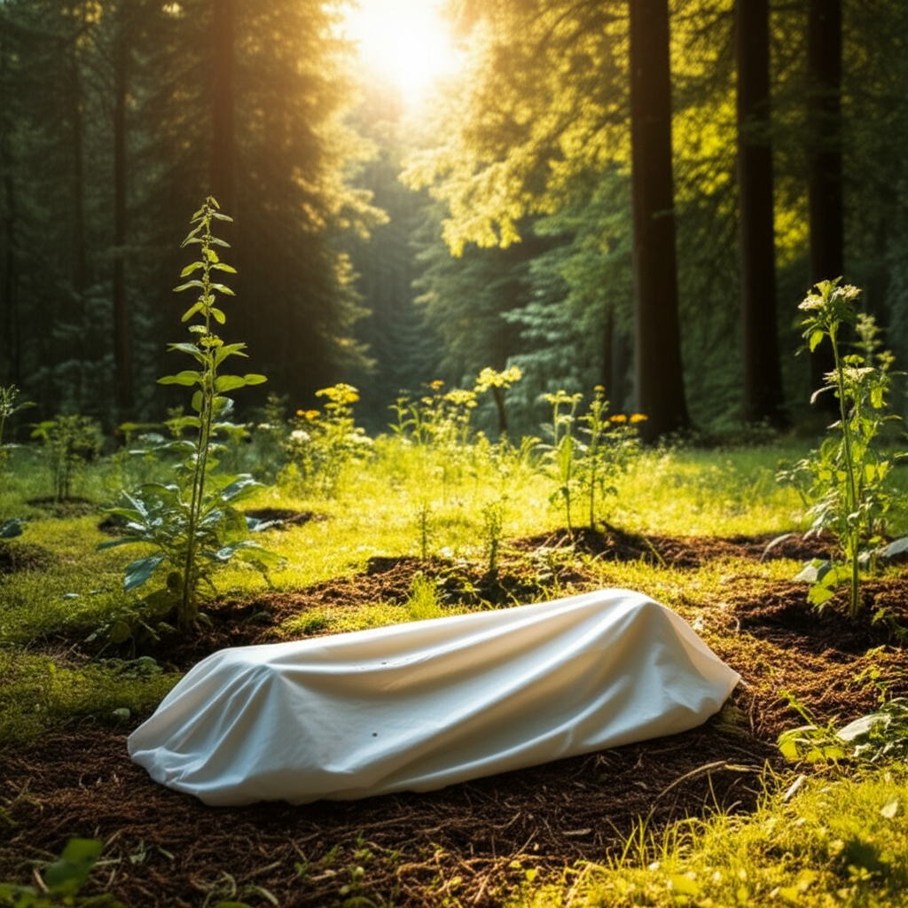 Generate a high-quality, relevant image prompt for an article about: Compostagem Humana: Alternativa