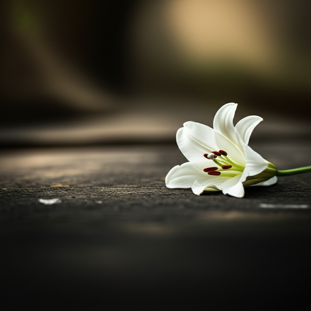 Generate a high-quality, relevant image prompt for an article about: Adeus Luciene: Notícia triste