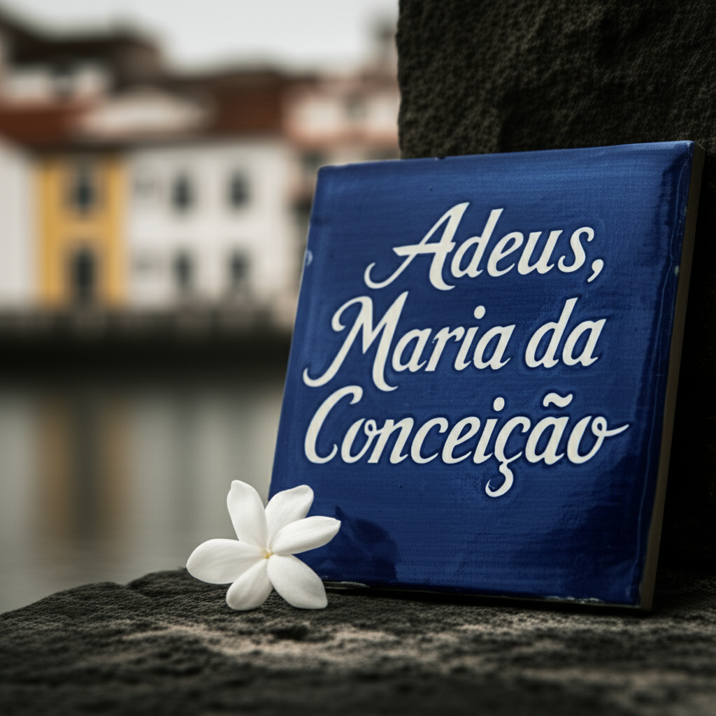Generate a high-quality, relevant image prompt for an article about: Adeus, Maria da Conceição: No